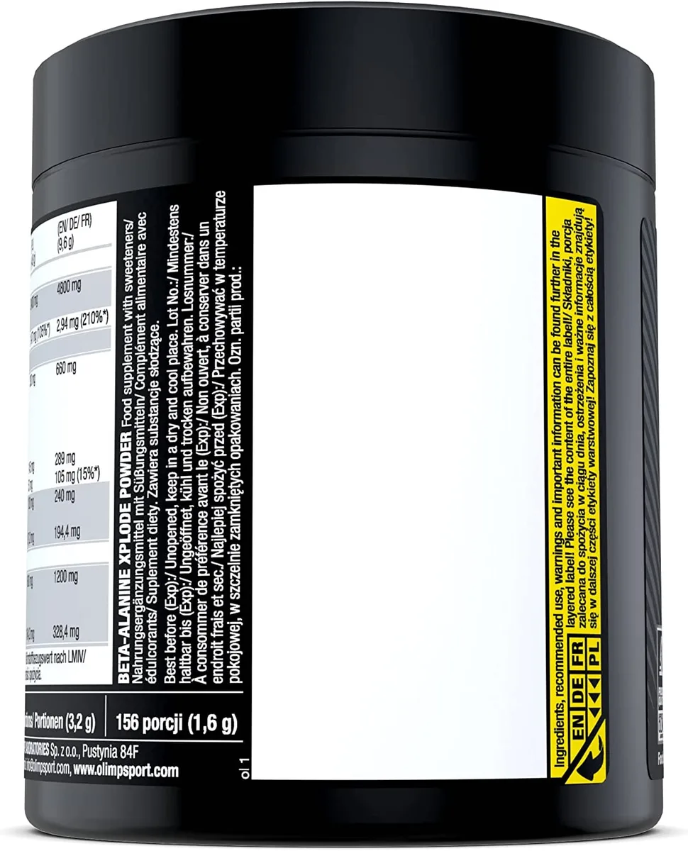 Beta-Alanine Xplode Powder - 250g - Orange – Bild 3