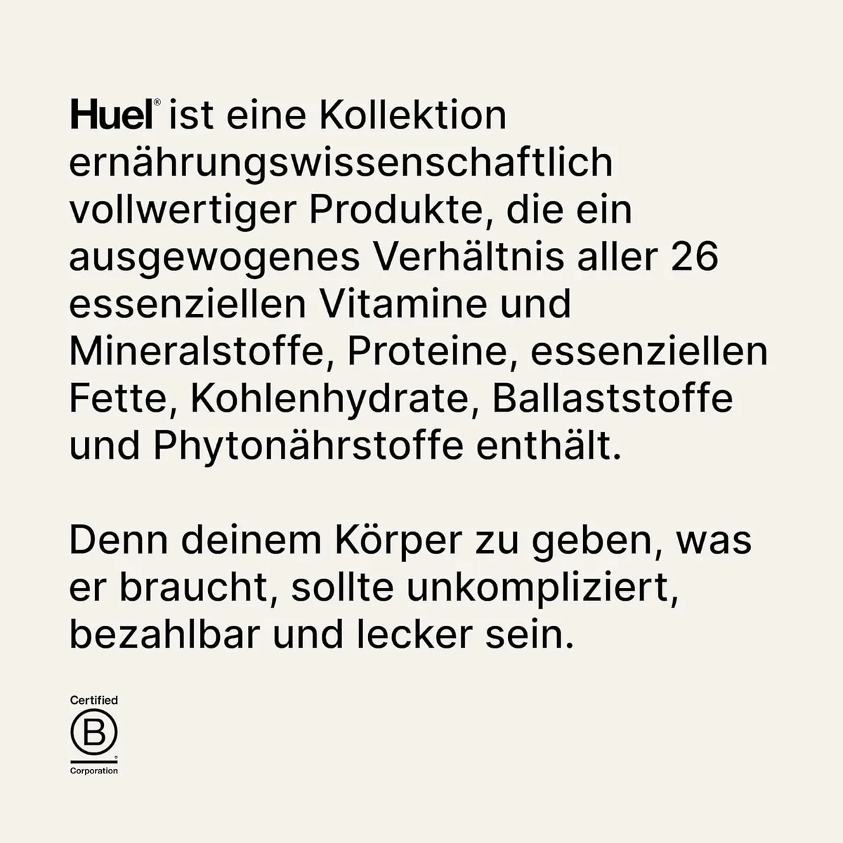 Huel Black Edition Trinkmahlzeit (8x500ml) Caffè Latte – Bild 7