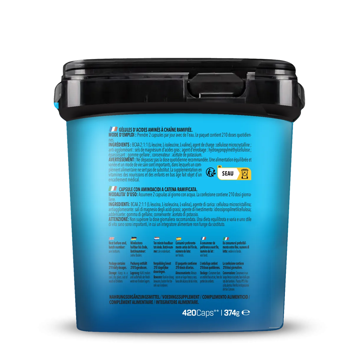 BIG PACK BCAA (420 Kapseln) – Bild 4