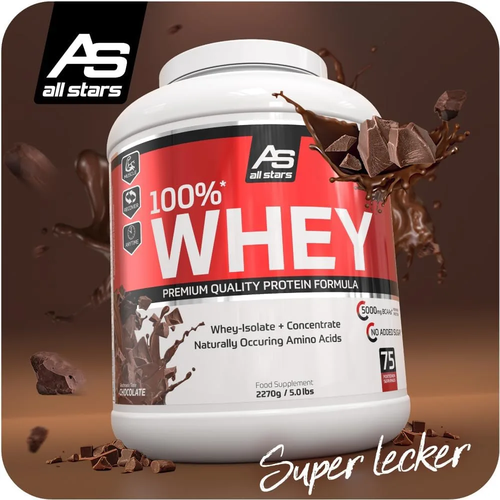 100% Whey Premium (2270g) Banana Split – Bild 5