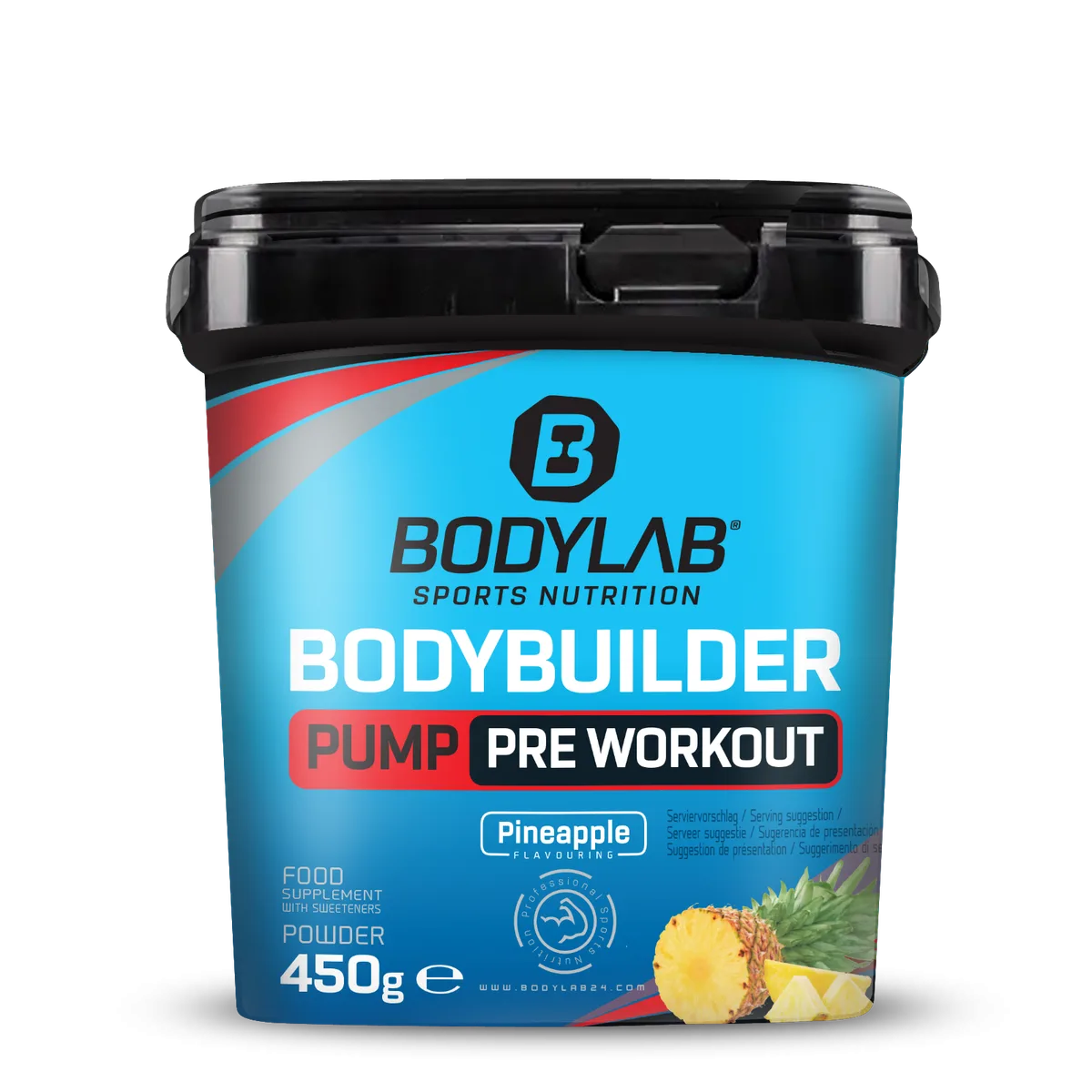 Bodybuilder Pump Pre Workout (450g) Tropical – Bild 5