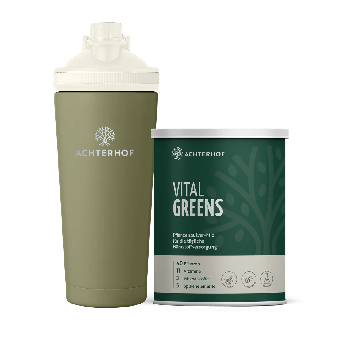Greens & Edelstahl Shaker Set