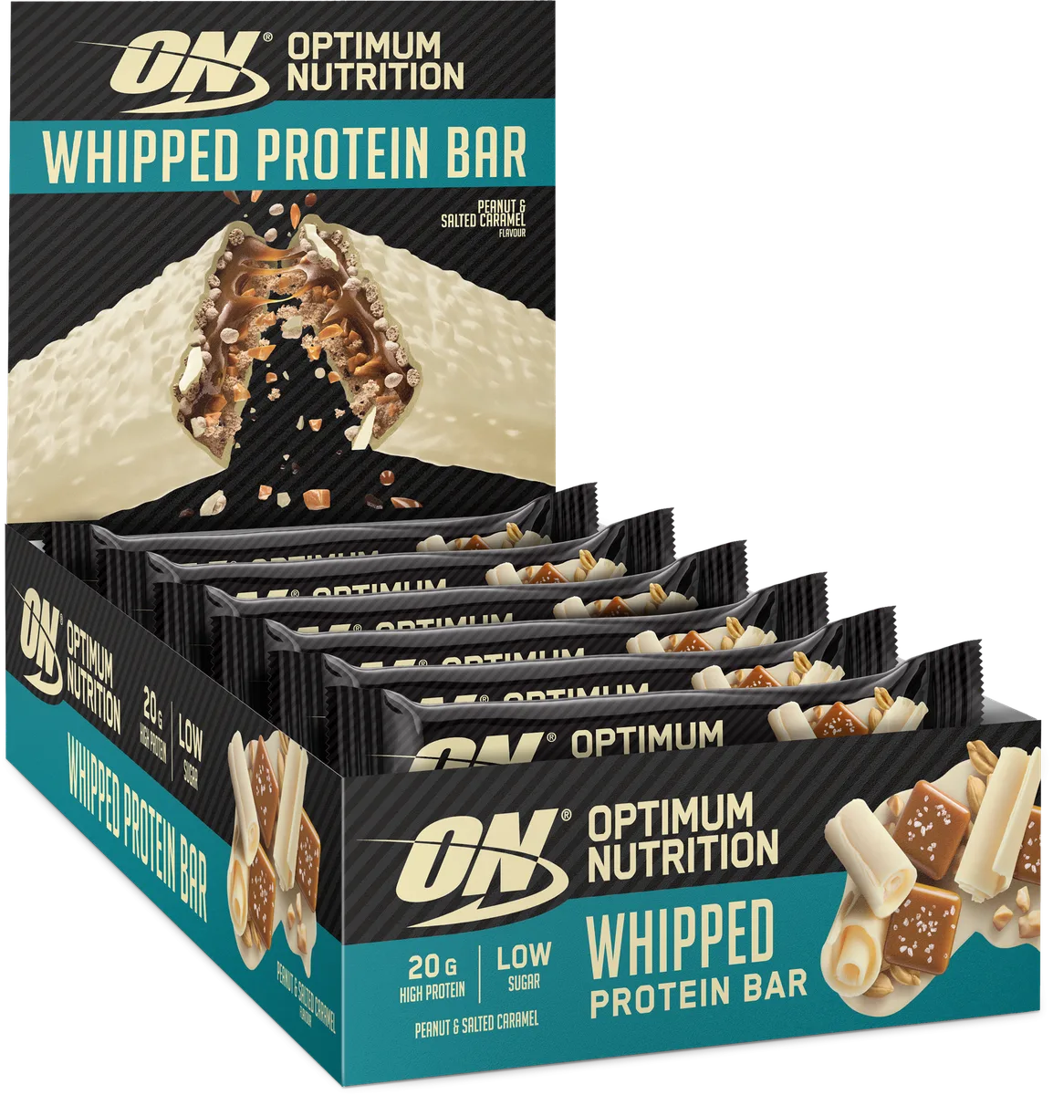 Whipped Protein Bar (10x60g) Chocolate Caramel – Bild 7