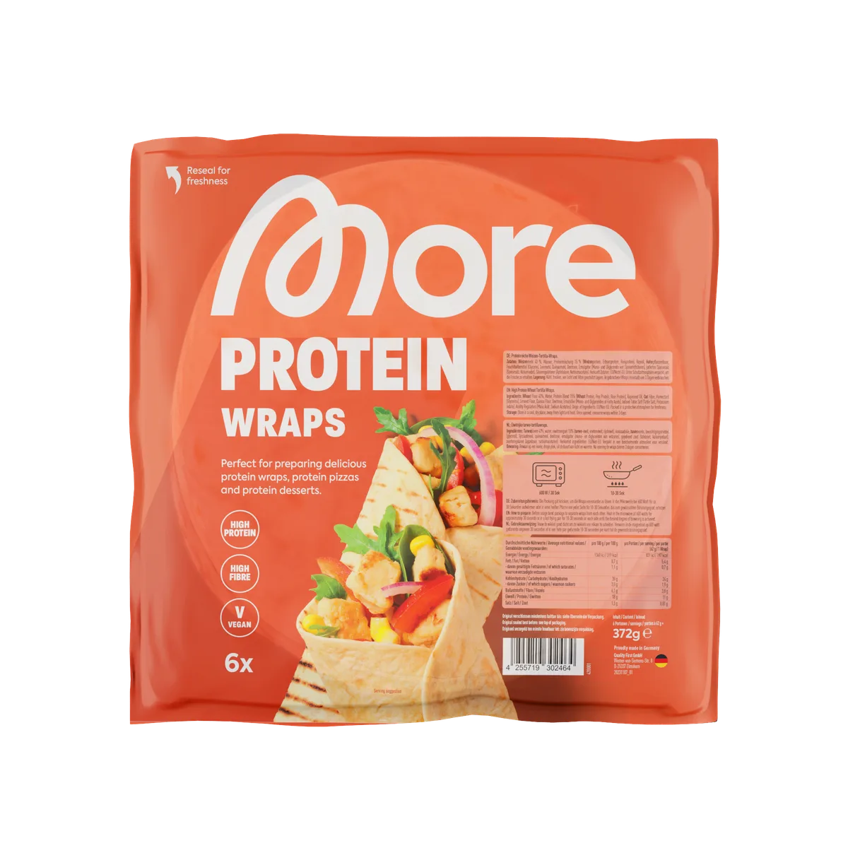 Protein Wrap 372g (6 x 62g)