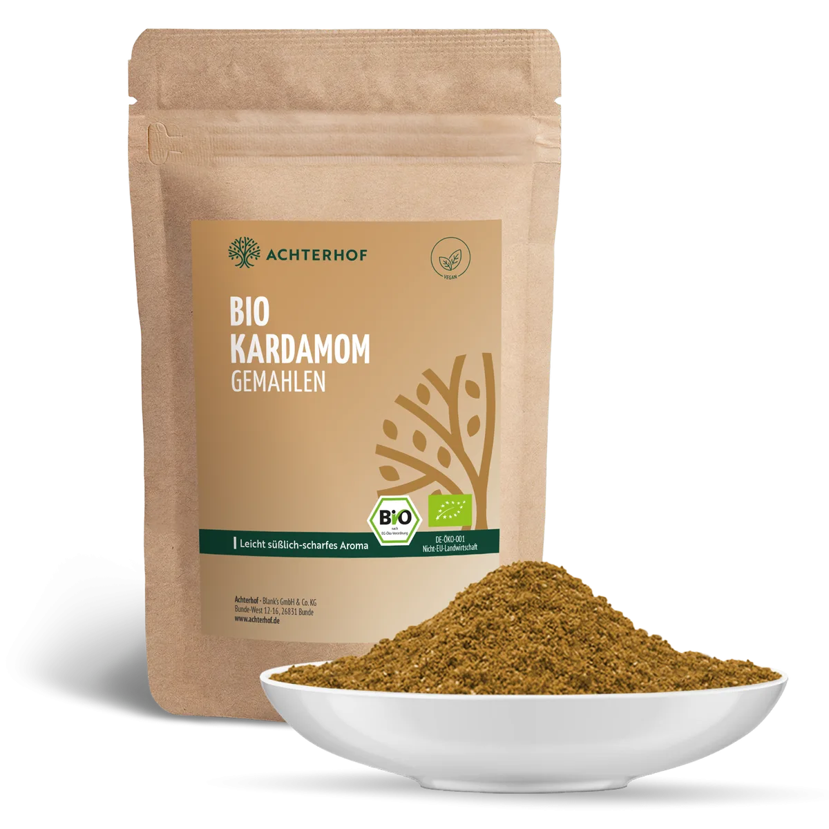 Bio Kardamom gemahlen (100g) – Bild 2