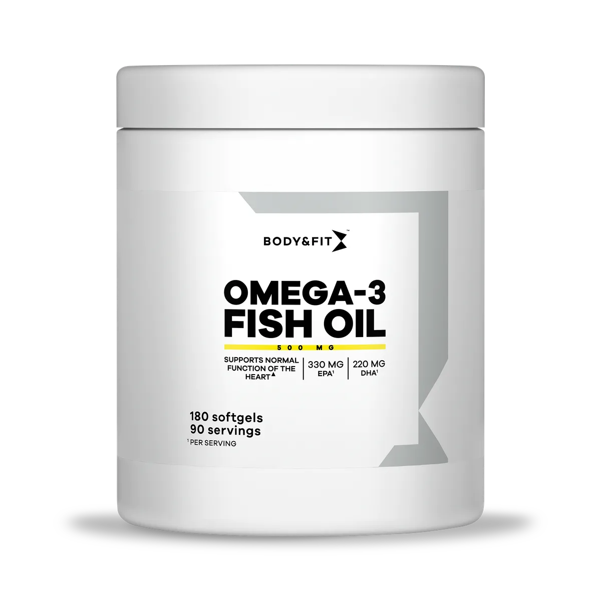 Omega 3 Fish Oil 500mg 180.0