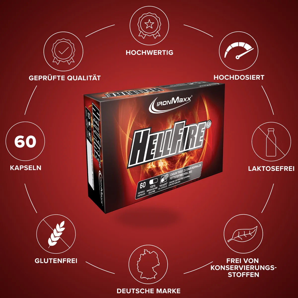 Hellfire® Fatburner - 60 Tricaps® – Bild 6