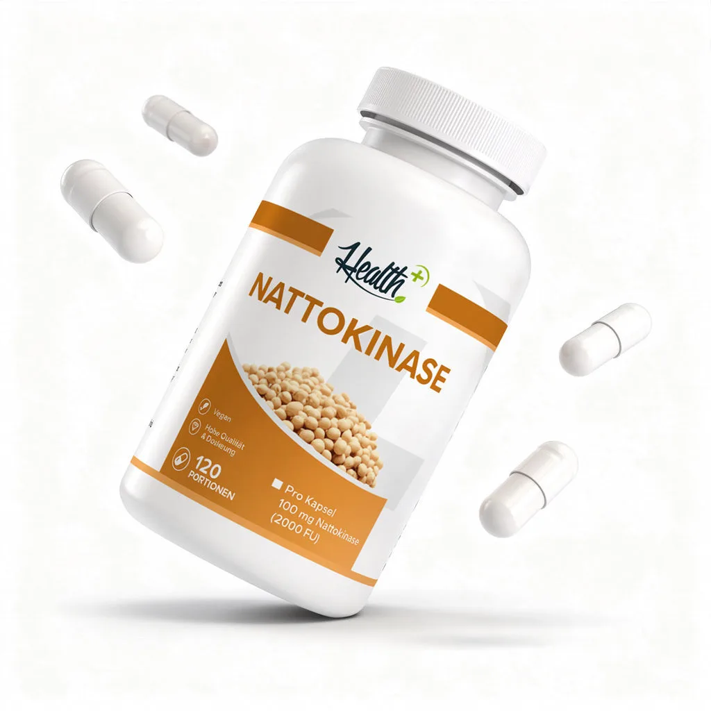 HEALTH+ NATTOKINASE, 120 Kapseln – Bild 2