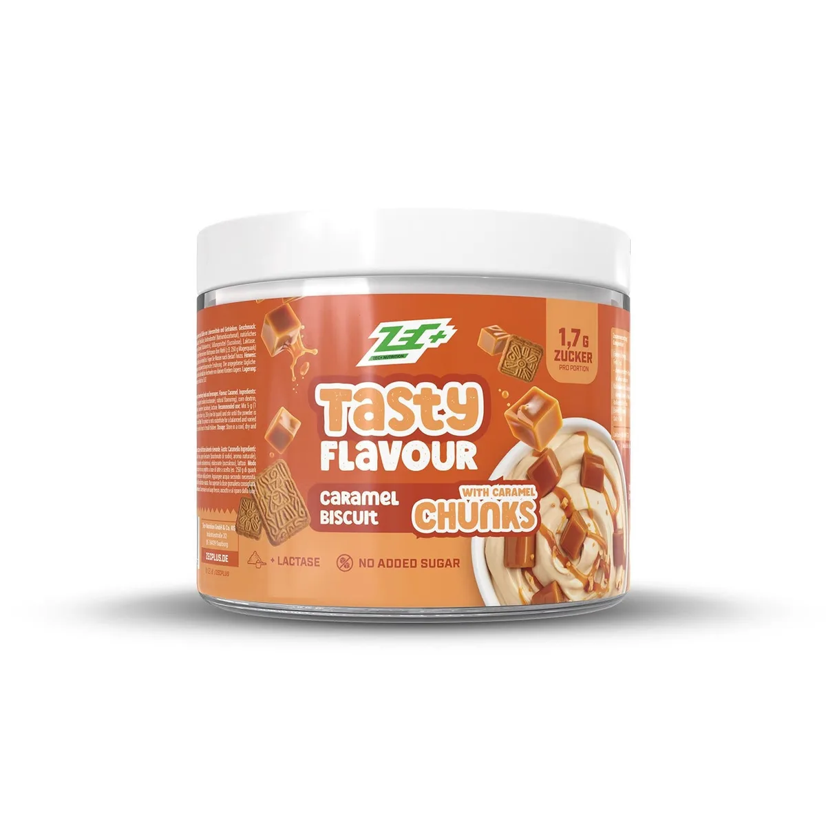 ZEC+ TASTY FLAVOUR, 100g Caramel Biscuit – Bild 7