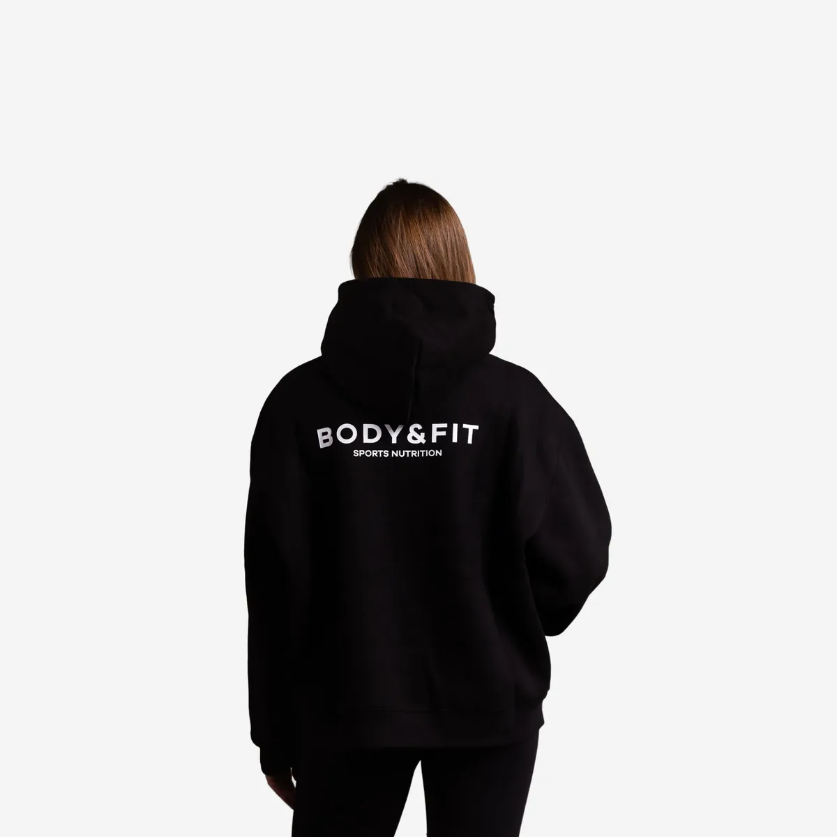 Women's Oversized Hoodie Zwart / M – Bild 7