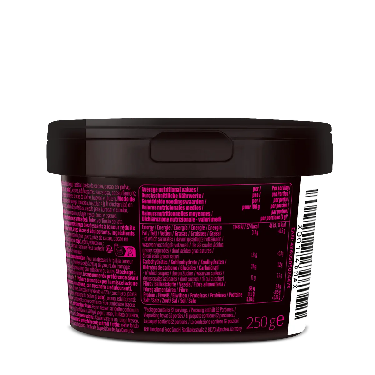 Flavy Powder (250g) Nougat Creme – Bild 3