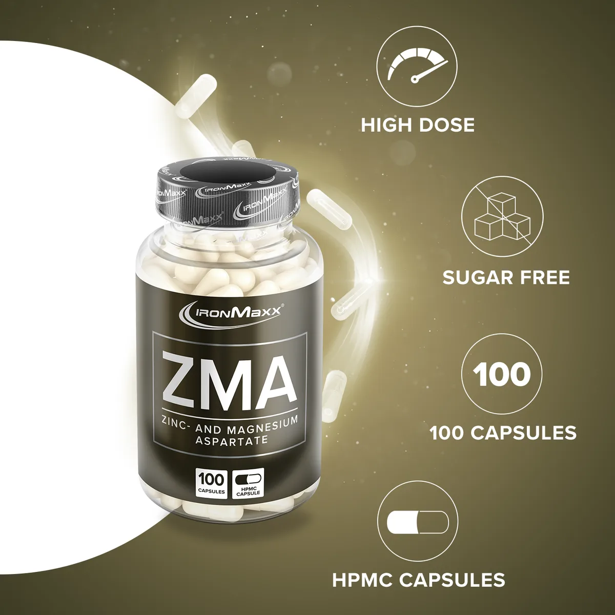 ZMA - 100 Kapseln – Bild 8