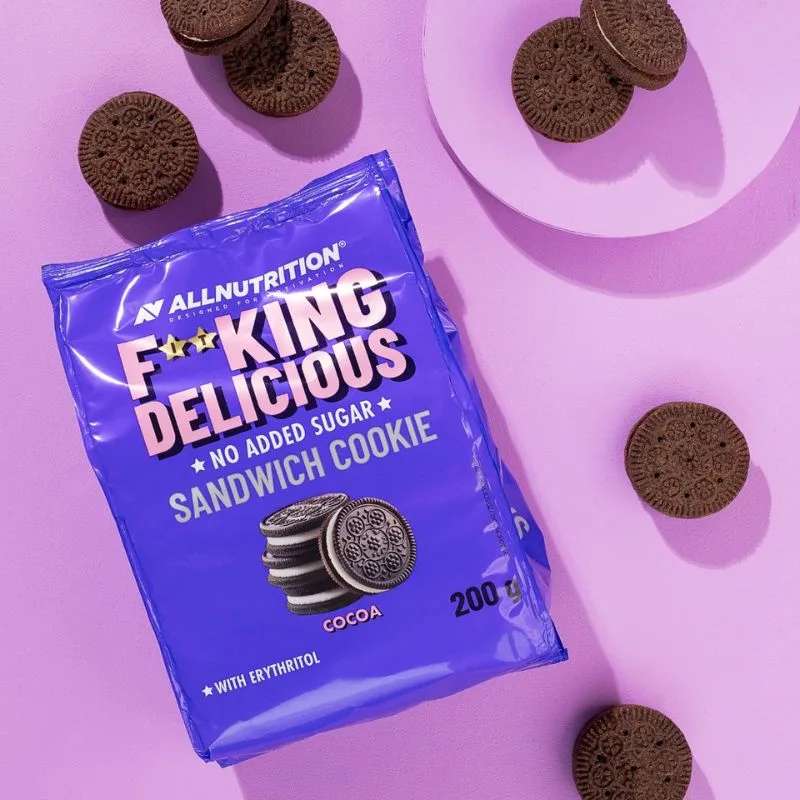 All Nutrition Fitking Delicious Sandwich Cookie Chocolate – Bild 3
