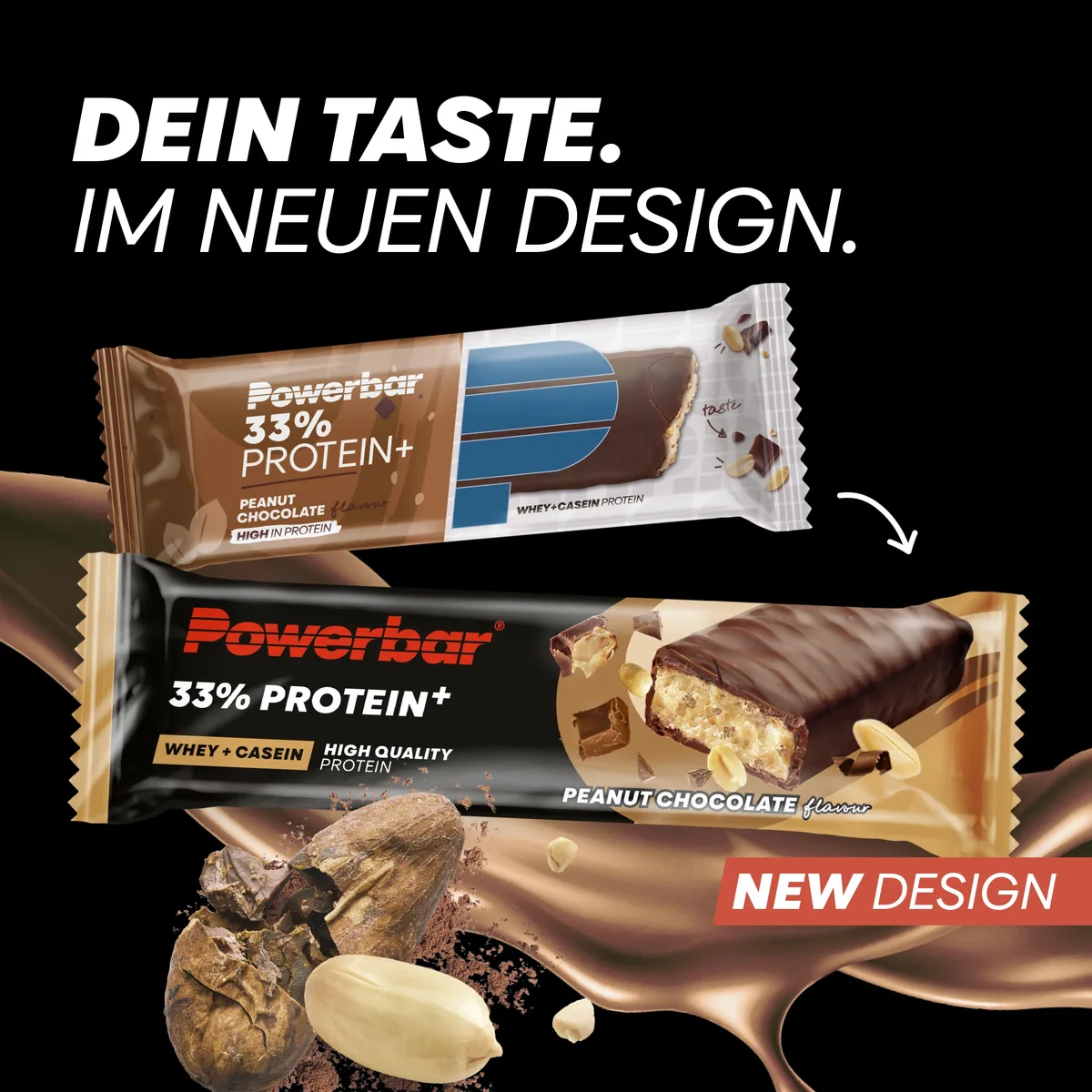 33% Protein+ Bar (10x90g) Vanilla Raspberry – Bild 3