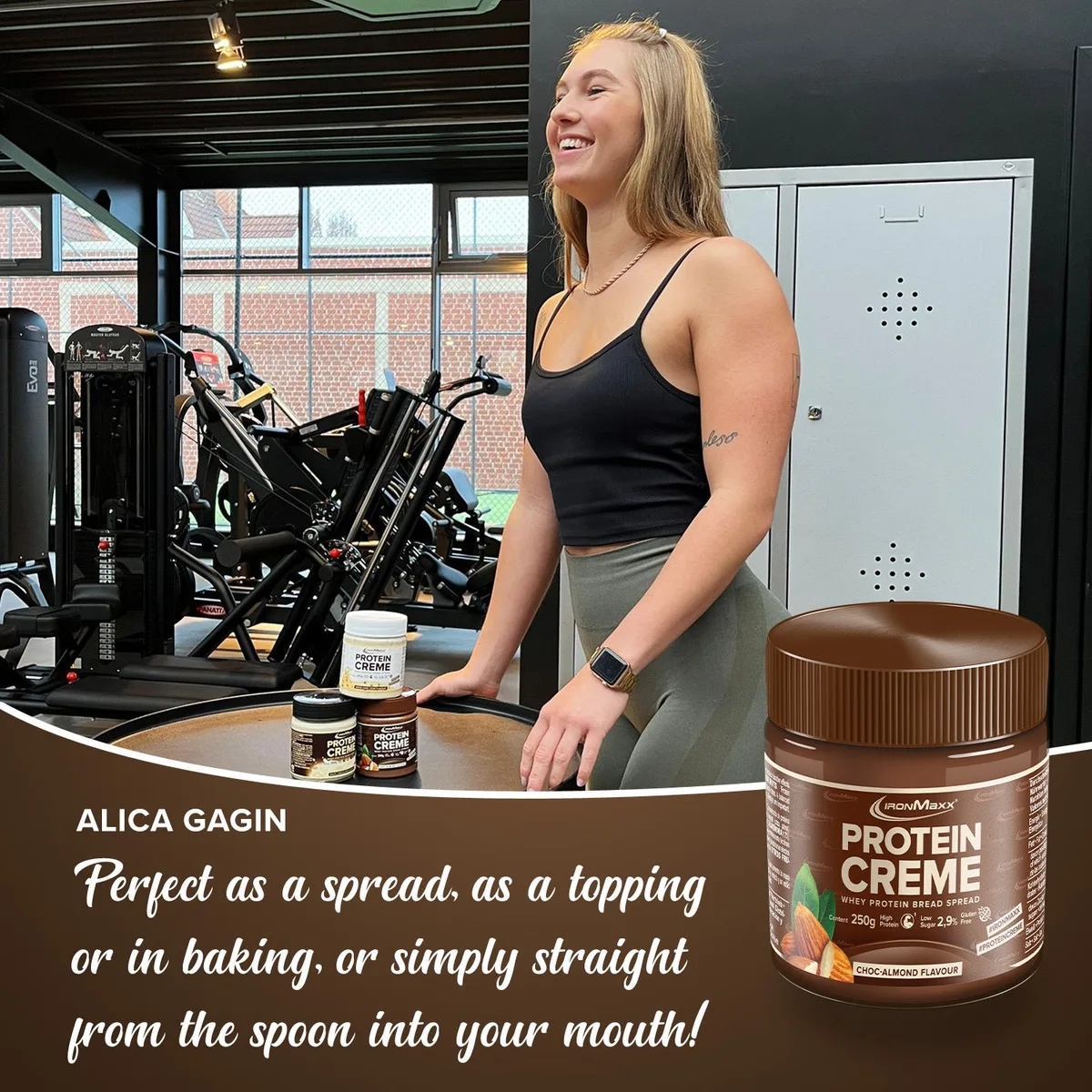 Protein Creme (250g) - Choc Almond – Bild 6