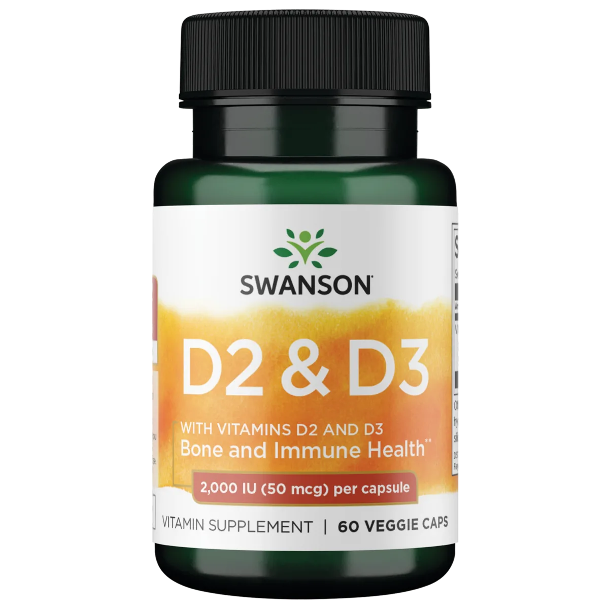 Vitamin D Complex with Vitamins D-2 & D-3 60 – Bild 2