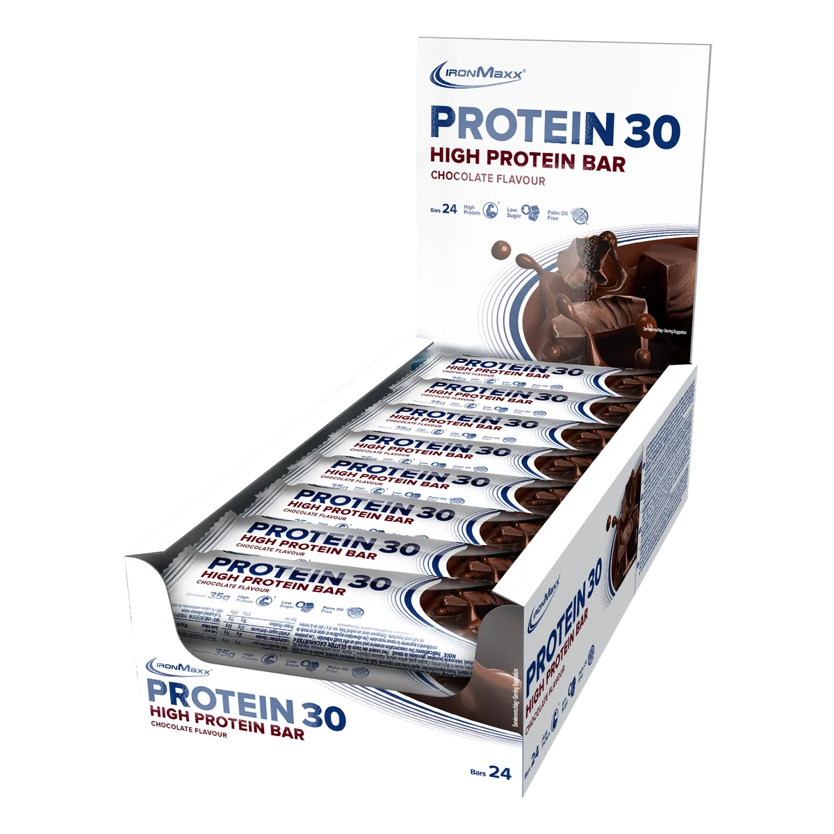 Protein 30 Protein Riegel (24x35g) - Schokolade