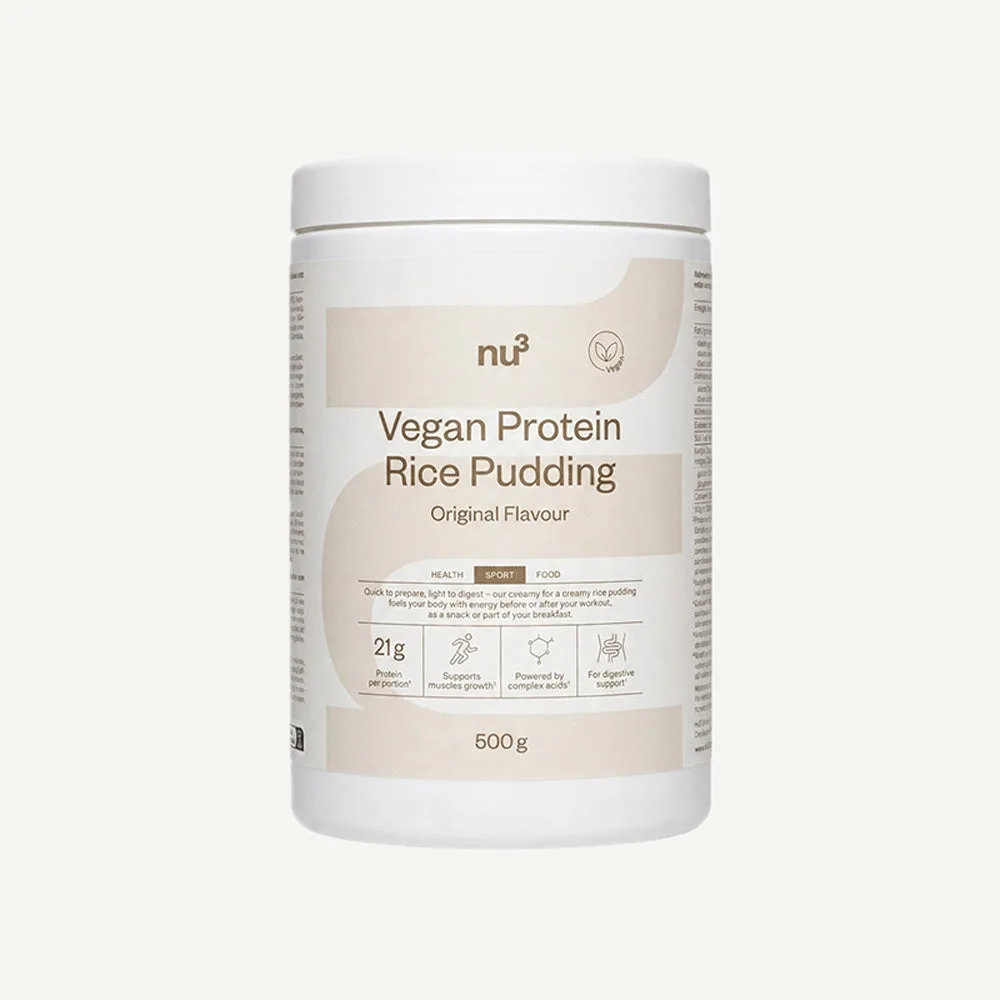 nu3 Vegan Protein Rice Pudding