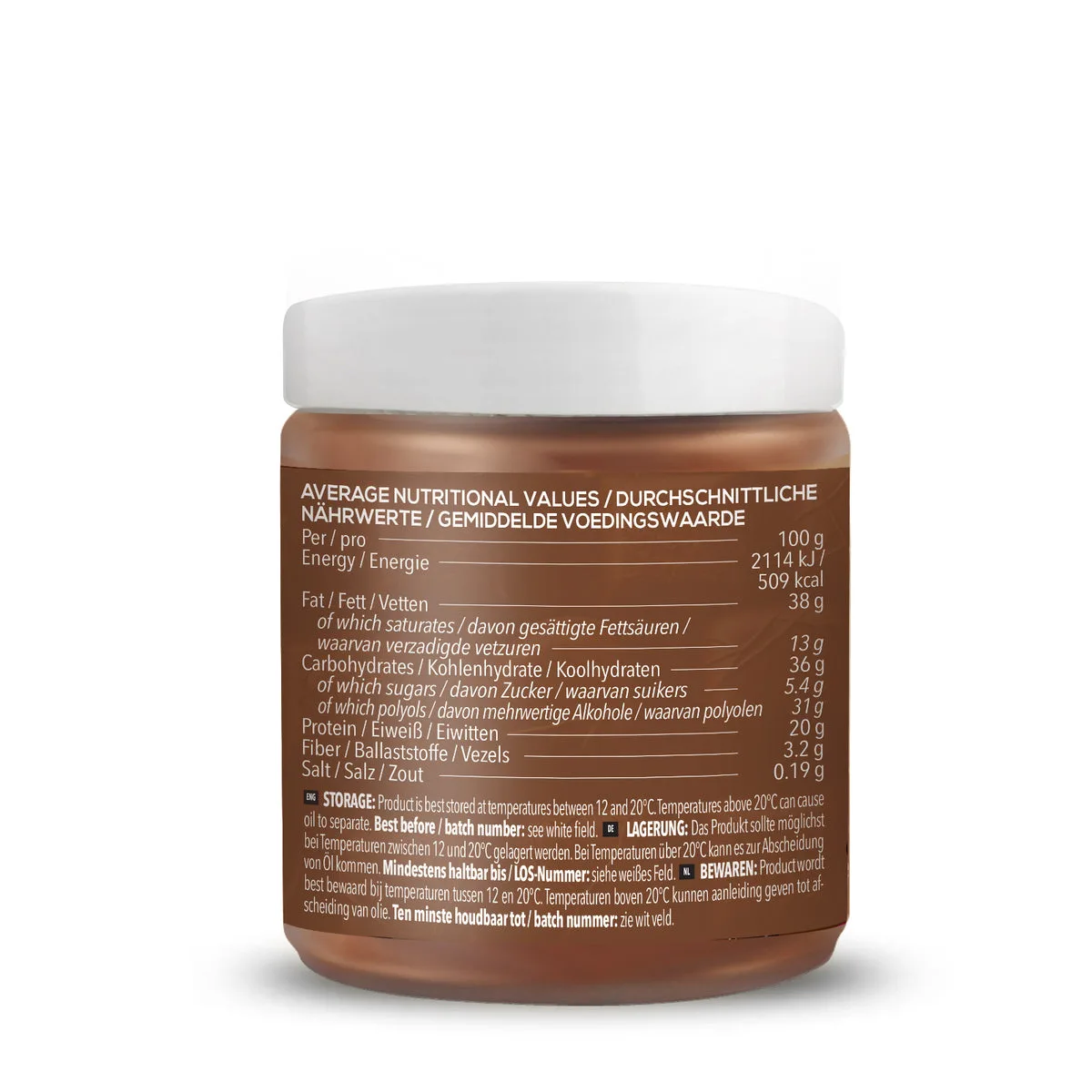 Protein Spread Belgian Chocolate Flavouring (330g) – Bild 2