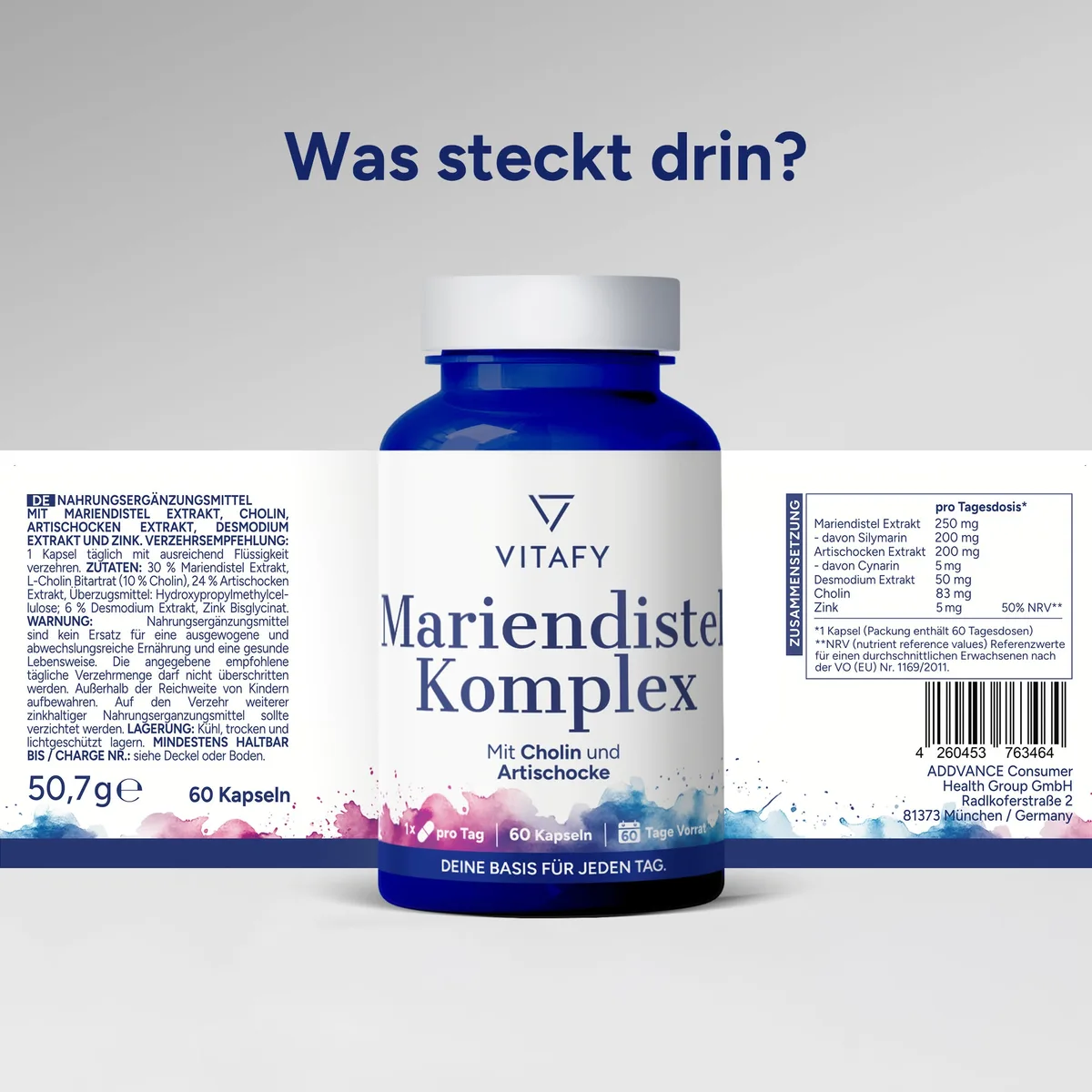 Mariendistel Komplex (60 Kapseln) – Bild 6