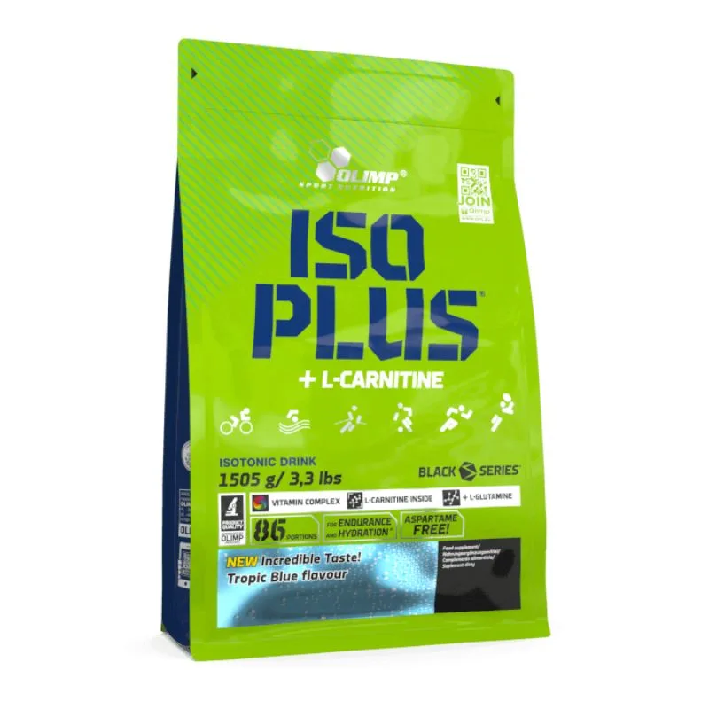 Olimp Iso Plus + L-Carnitine Powder 1505g Beutel / Cola – Bild 3