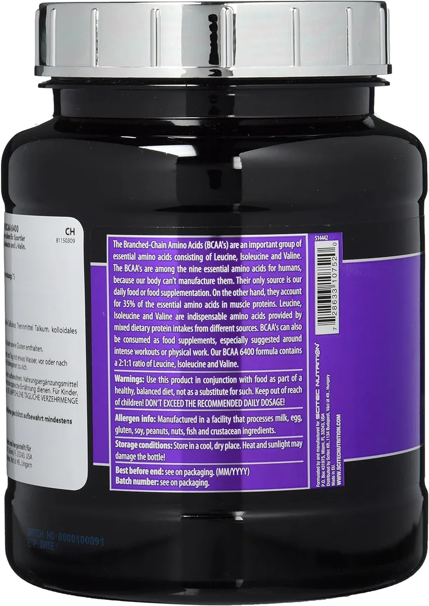 BCAA 6400 (375 Tabletten) – Bild 2