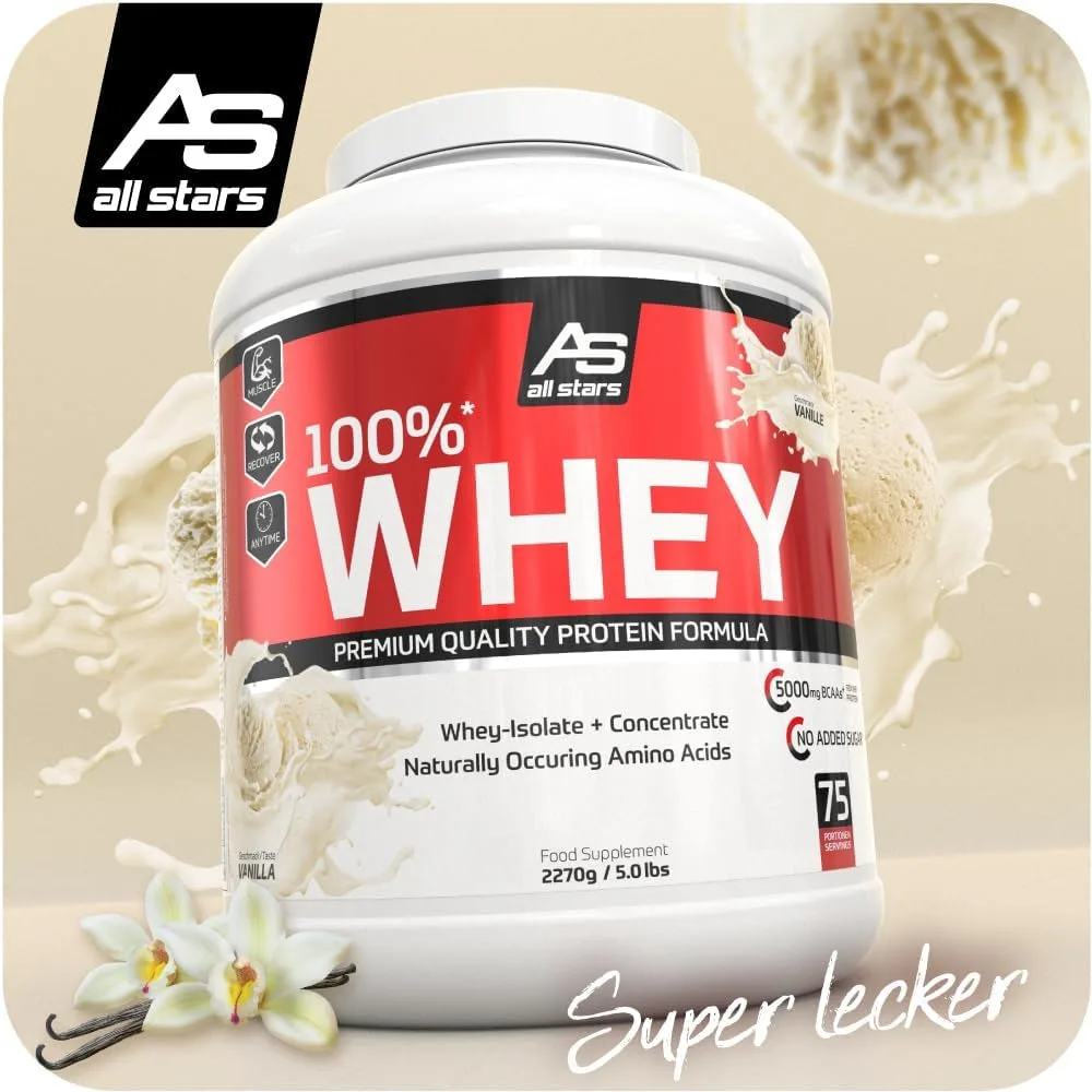 100% Whey Premium (2270g) Banana Split – Bild 2