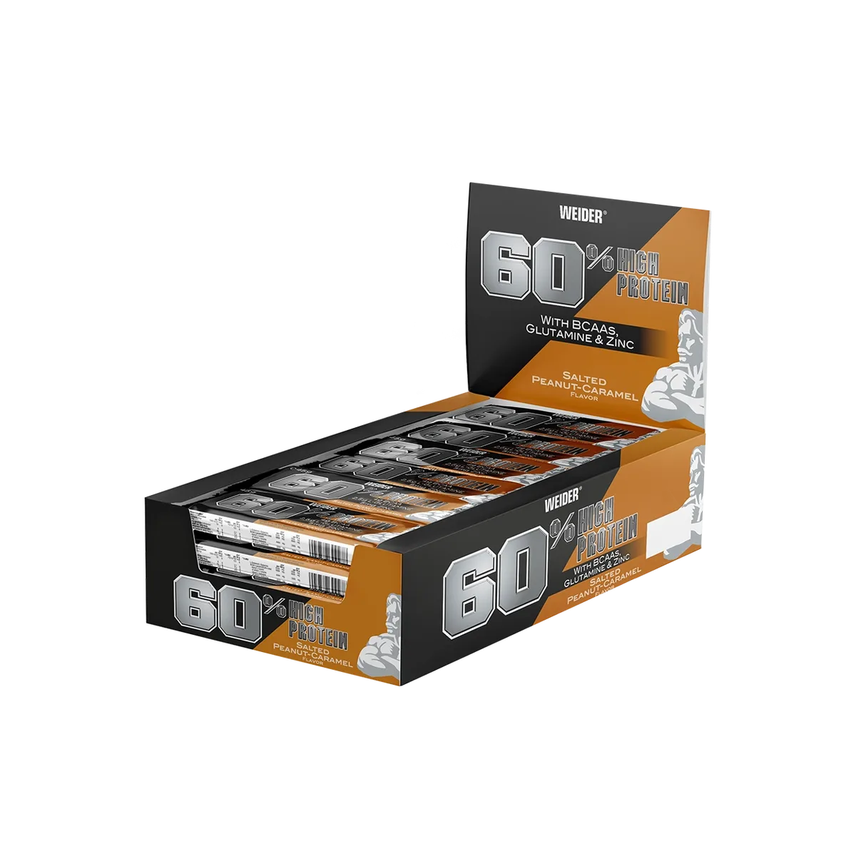 24er Box | 60% Protein Bar Vanilla-Caramel – Bild 8