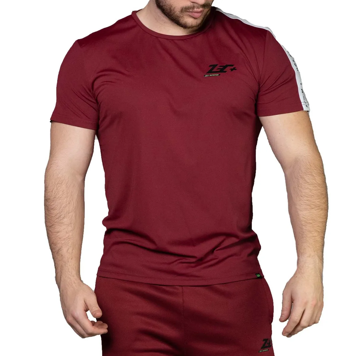 ZEC+ VIBES T-Shirt Burgundy / M