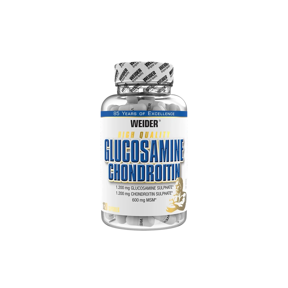 Glucosamine + Chondroitin Plus MSM 120 Kapseln