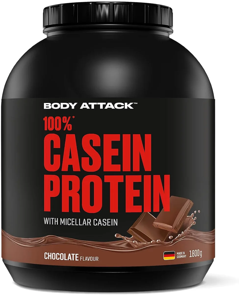 100% Casein Protein (1800g) Vanilla Cream