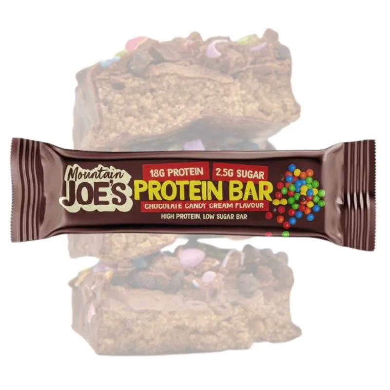 Mountain Joe's Protein Bar 55g 55g / Chocolate Candy Cream