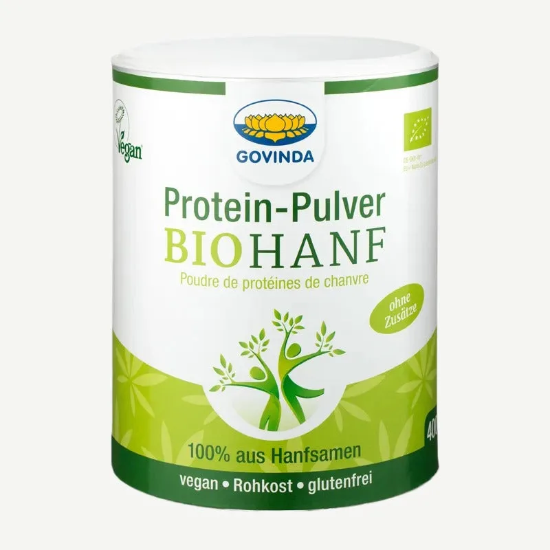 Govinda Bio Hanfprotein-Pulver Basic / 2 x 400 g – Bild 2