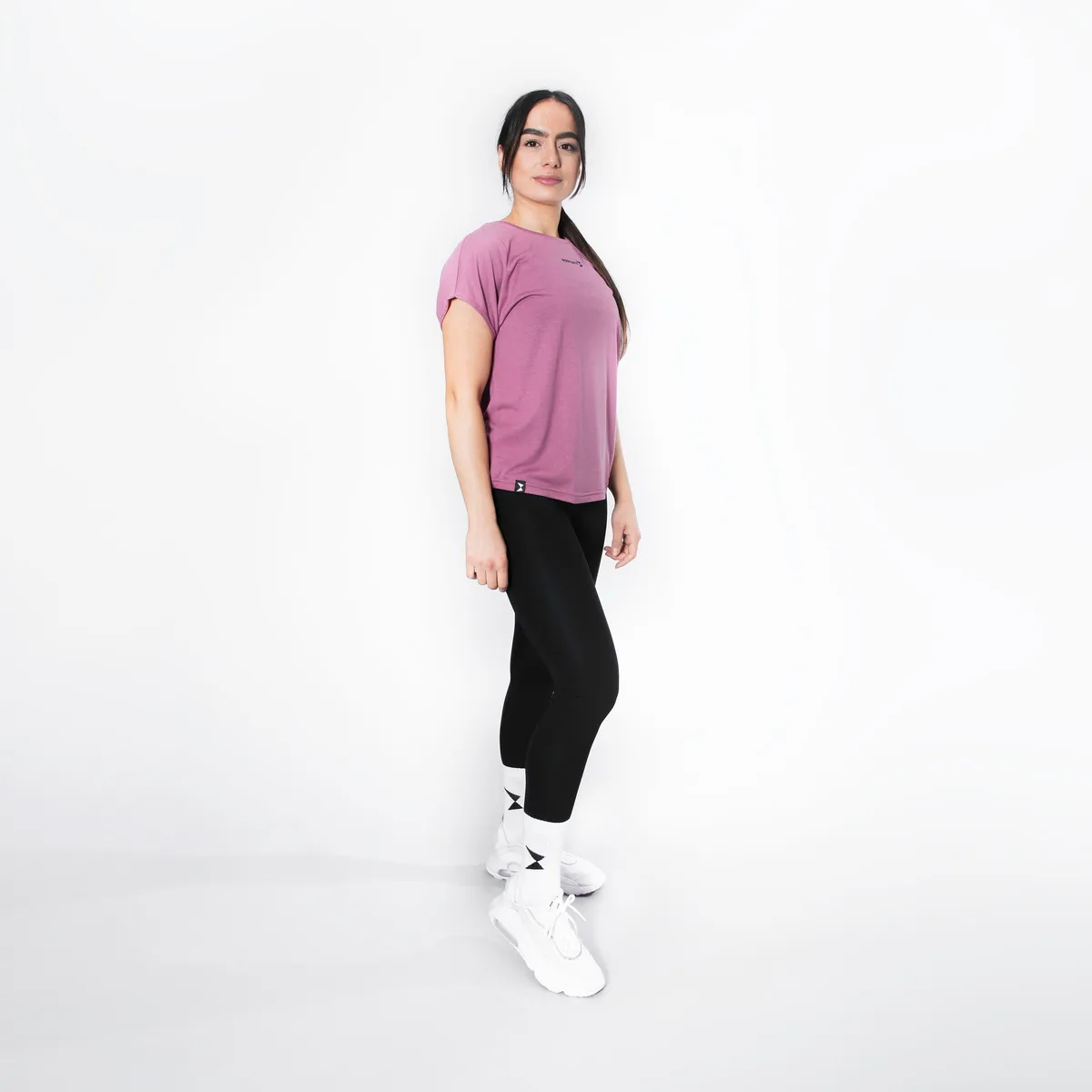 Essential casual T-shirt Mauve / XS – Bild 2