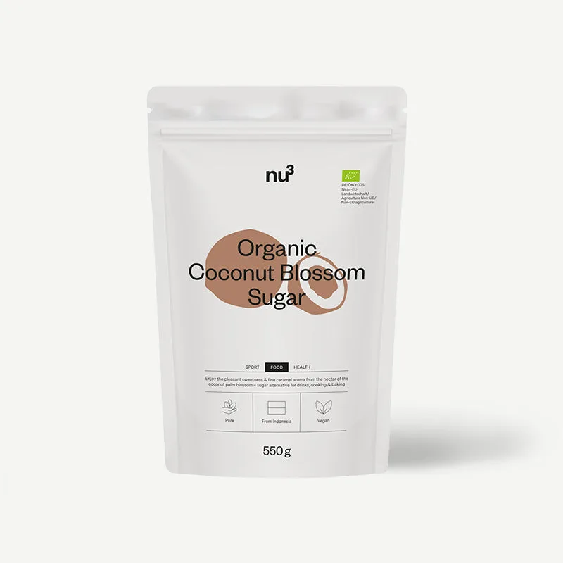 nu3 Bio Kokosblütenzucker Basic / 550 g
