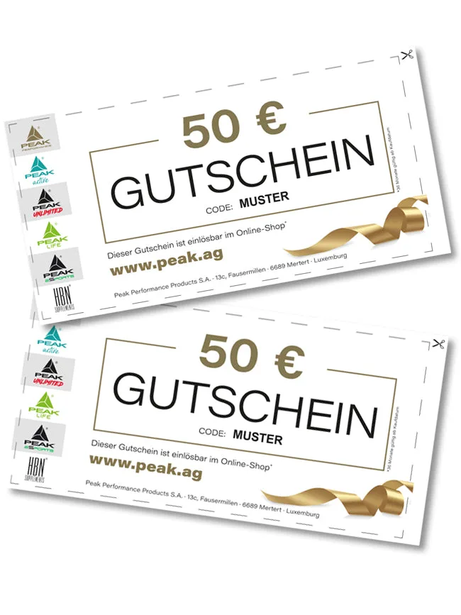 PEAK Gutschein 250,00 € – Bild 4