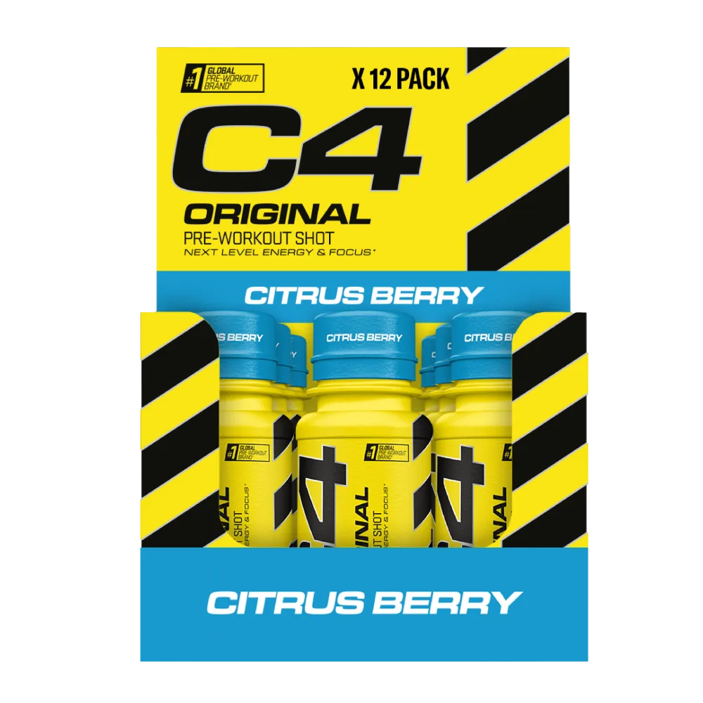 C4 Energy Preworkout Shot Sour Batch Bros / 720.0 – Bild 2