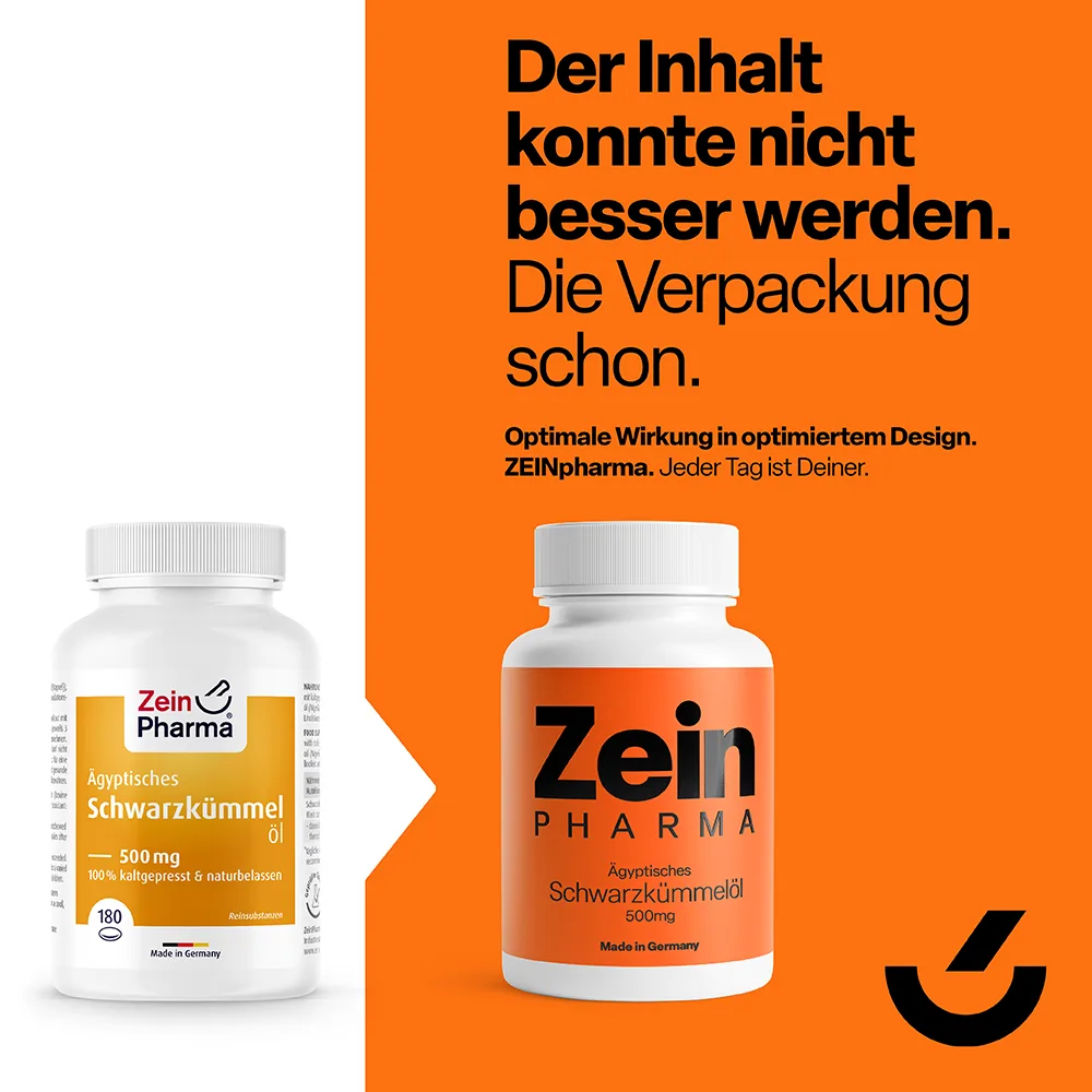 Ägyptisches Schwarzkümmelöl 500mg (180 Kapseln) – Bild 3