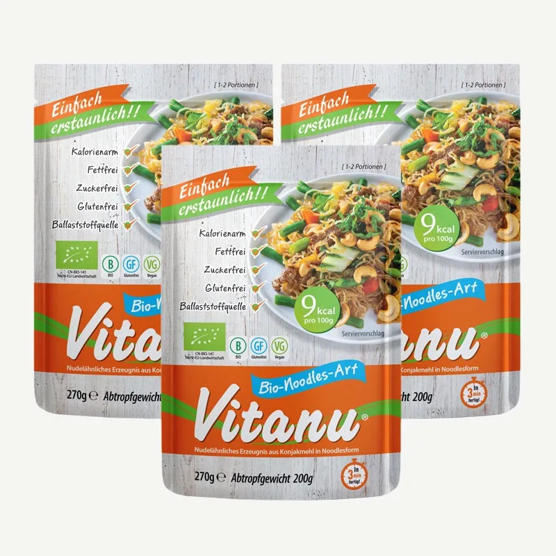 Vitanu Bio Nudeln & Reis Noodles / 2 x 200 g – Bild 3