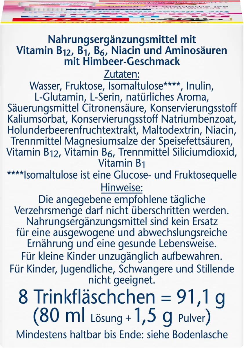 B12 Vita-Energie Trinkampullen (8x10ml) – Bild 3