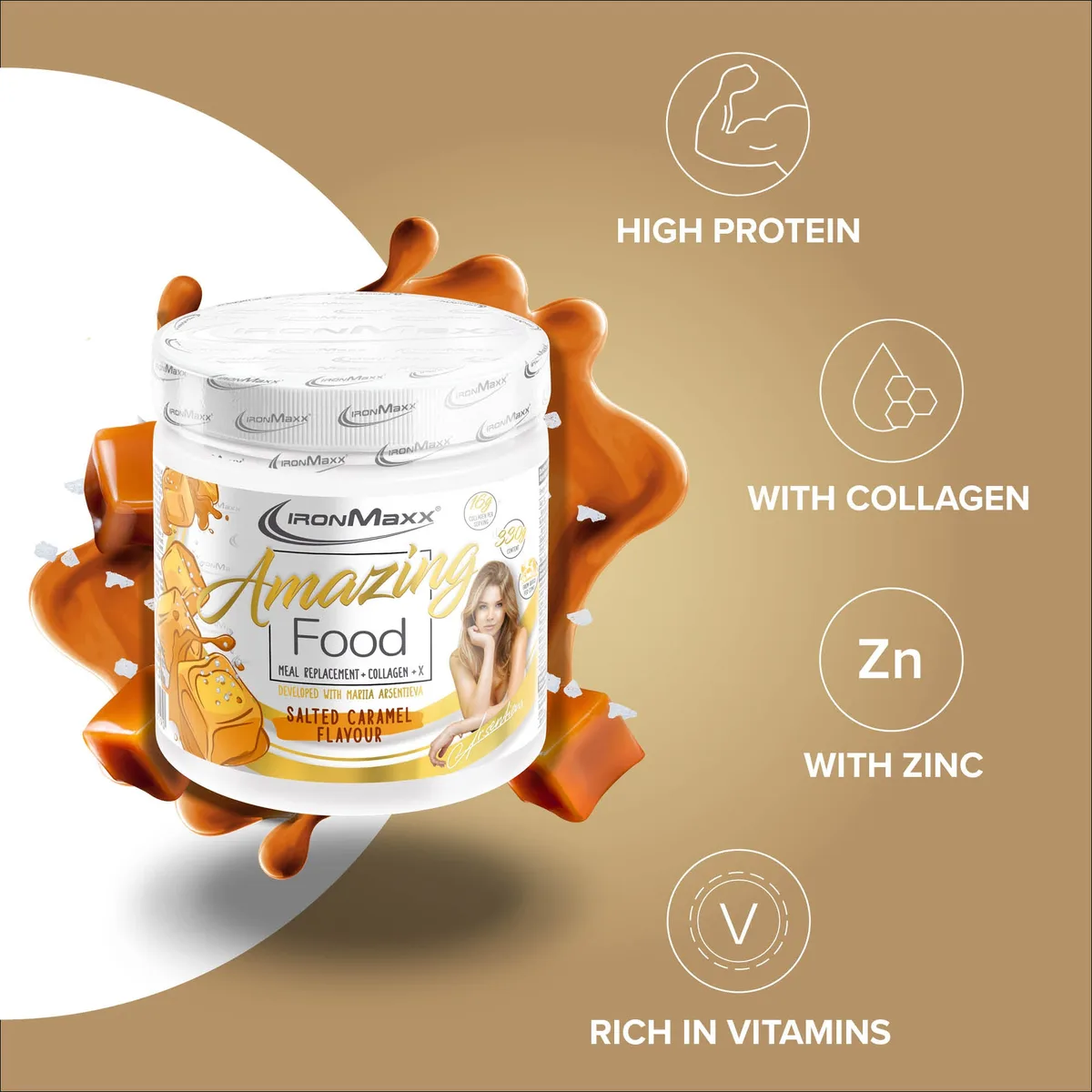 Amazing Food (330g) - Salted Caramel – Bild 2