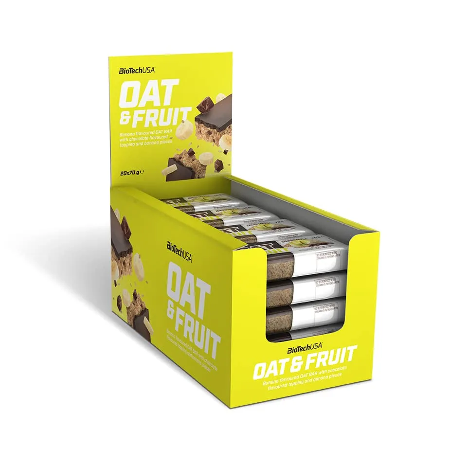 Oat & Fruit Haferriegel Schoko-Banane (20x70g)