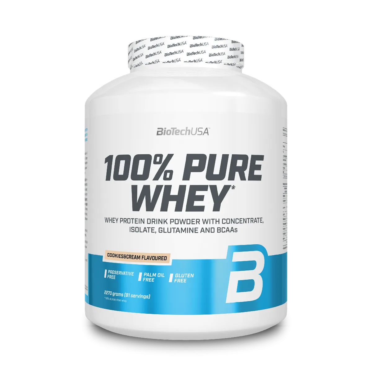 100% Pure Whey (2270g) Bourbon-Vanille – Bild 7