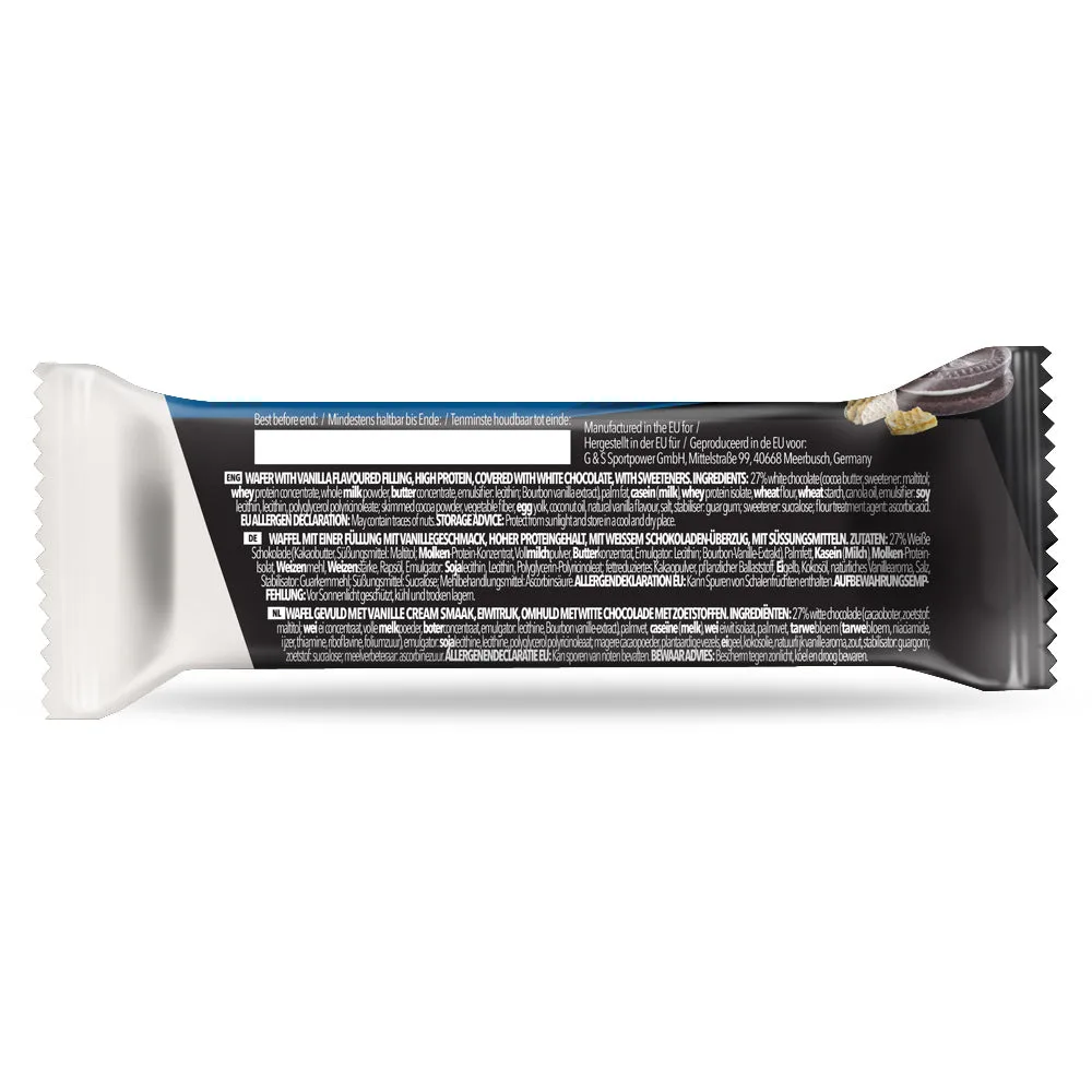 High Protein Wafer (12x40g) Cookies & Cream – Bild 7