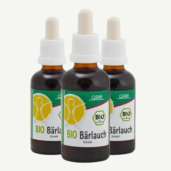 GSE Bio Bärlauch Extrakt Basic / 3 x 50 ml