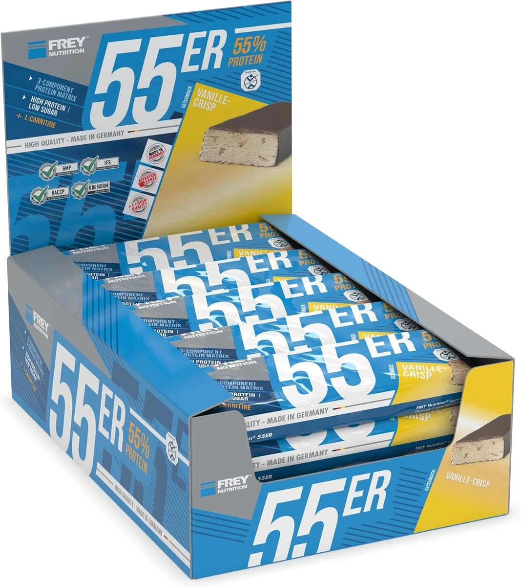 Proteinriegel 55er (20x50g) Lemon-Quark – Bild 5