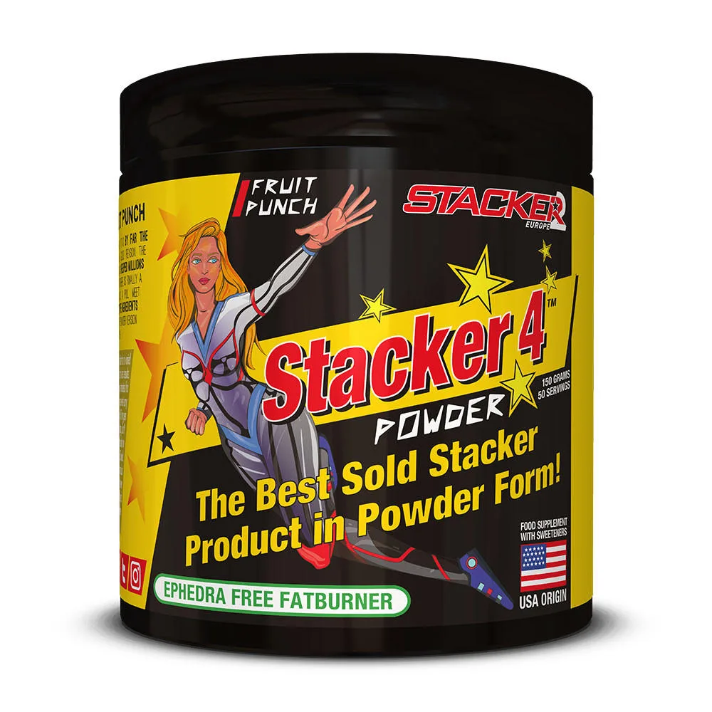 Stacker 4 Powder Fruit Punch / 150.0
