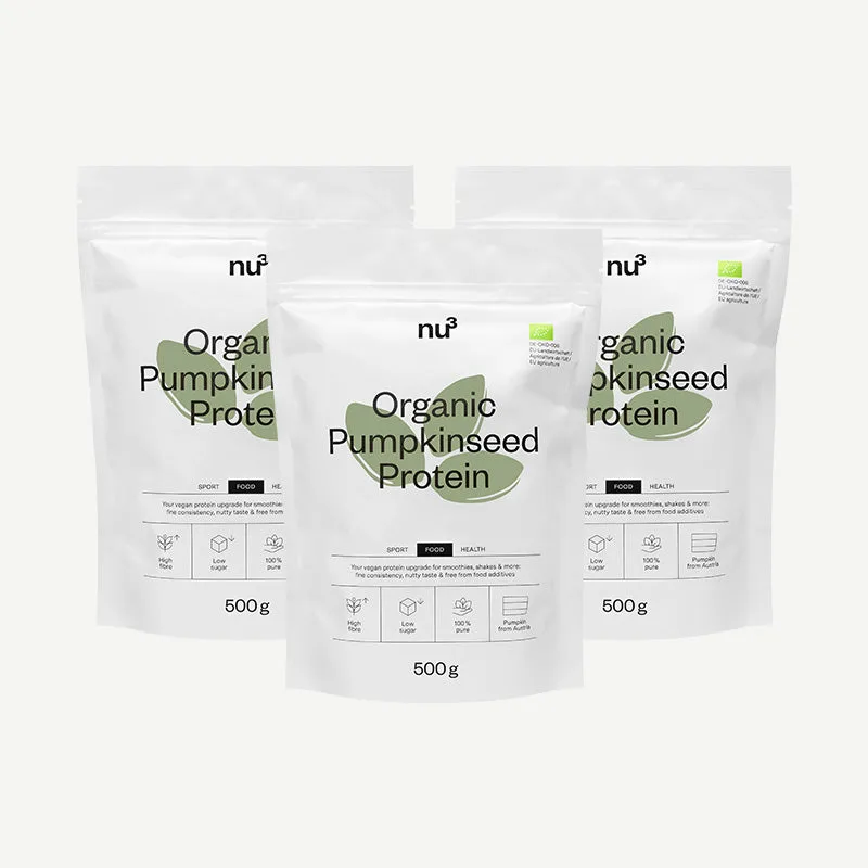 nu3 Bio Kürbiskernprotein Basic / 500 g – Bild 4