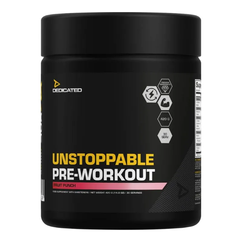 Dedicated Unstoppable 420g Dose Tropical