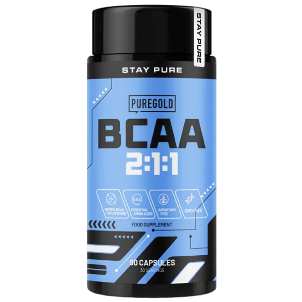 PureGold BCAA 2:1:1 – Muskelaufbau & Regeneration in Kapseln